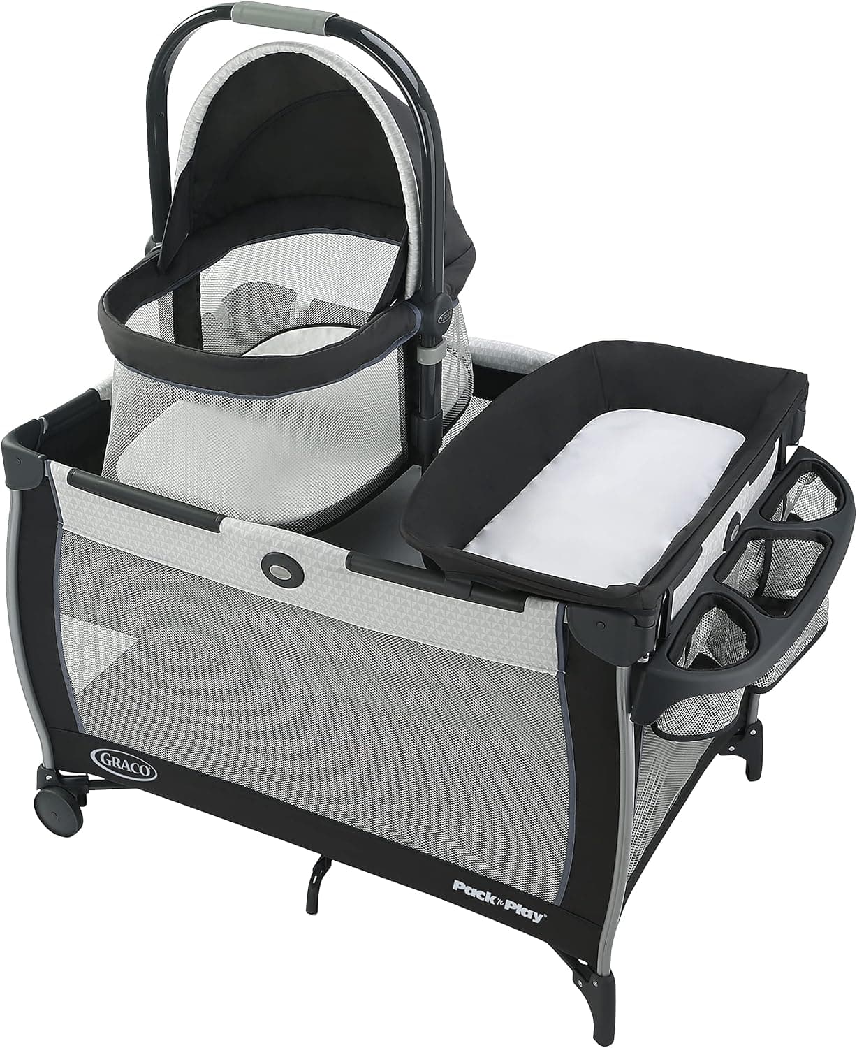 Graco Pack 'n Play Day2Dream Bassinet Playard, Rainier